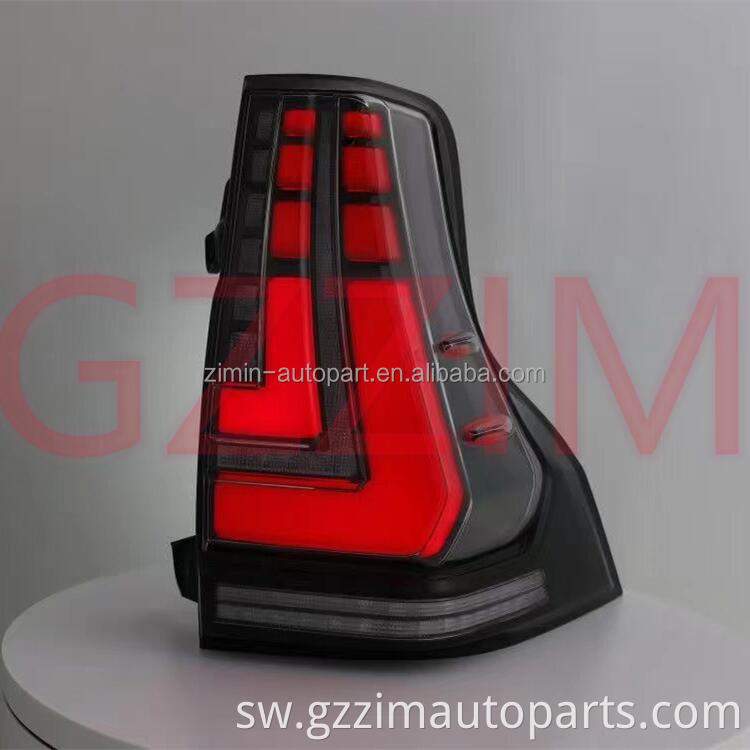 Sehemu za gari nyuma taa iliyoongozwa taa ya taa iliyobadilishwa taa ya FJ150 Prado 2018